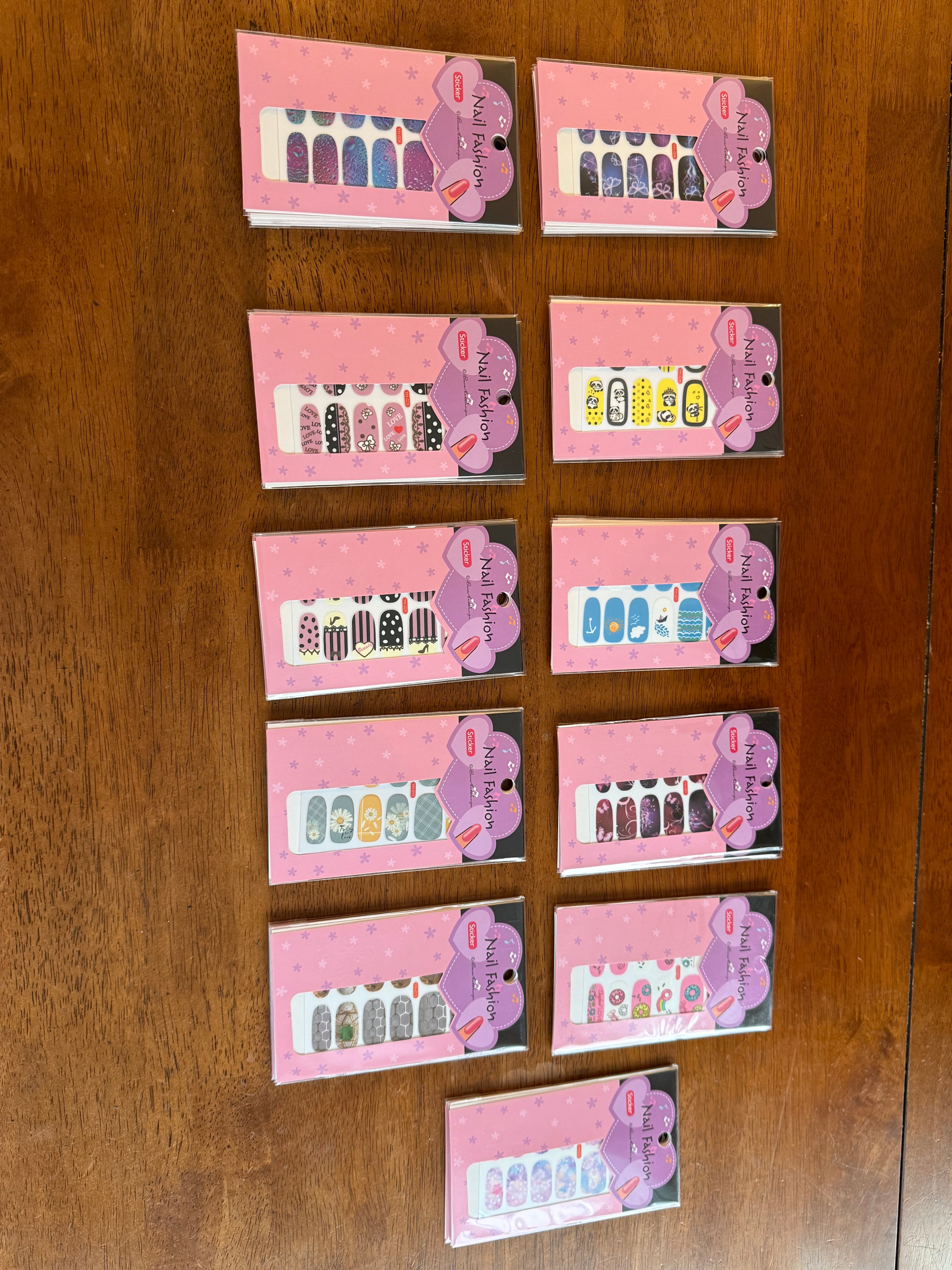 Nail Stickers 2 for $12